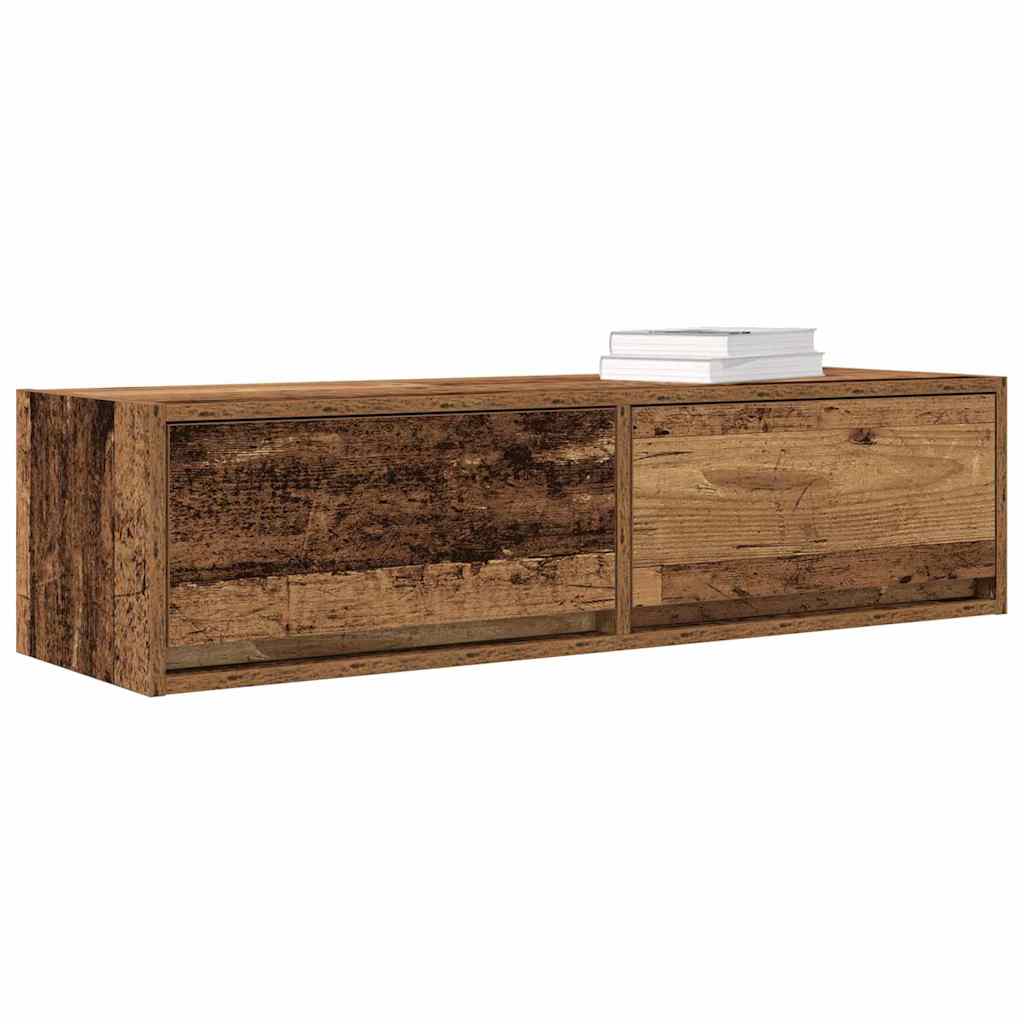 Gabinete para TV com gaveta Madeira antiga 100 x 31 x 25.5 cm