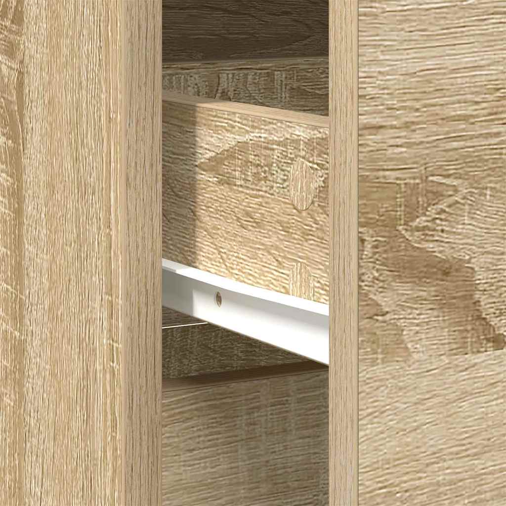 Aparador c/ gaveta derivados de madeira carvalho sonoma