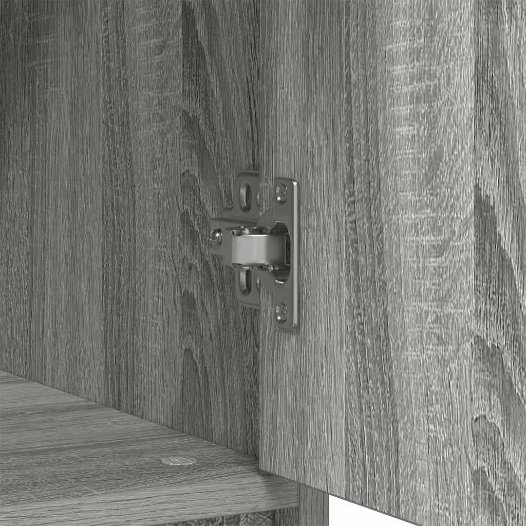 Aparador c/ gaveta derivados de madeira sonoma cinzento