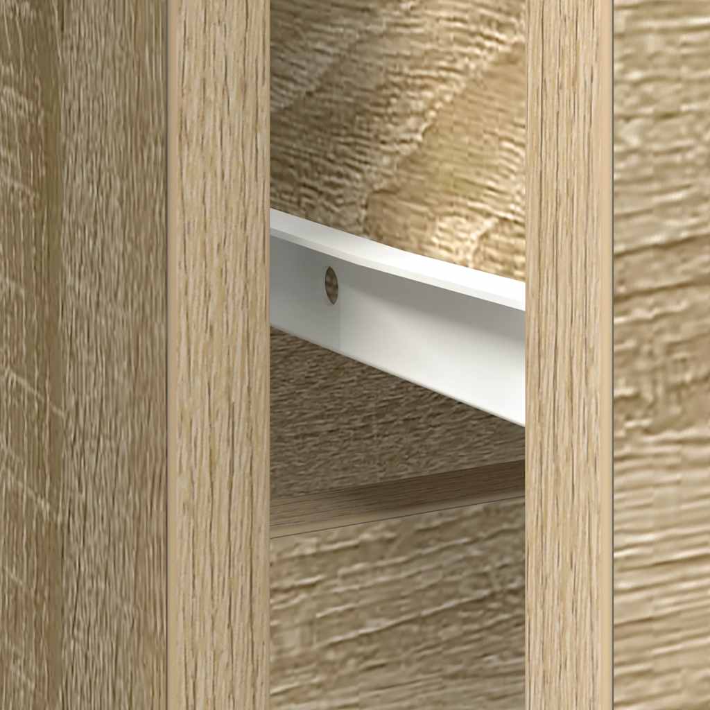 Aparador c/ gaveta derivados de madeira carvalho sonoma