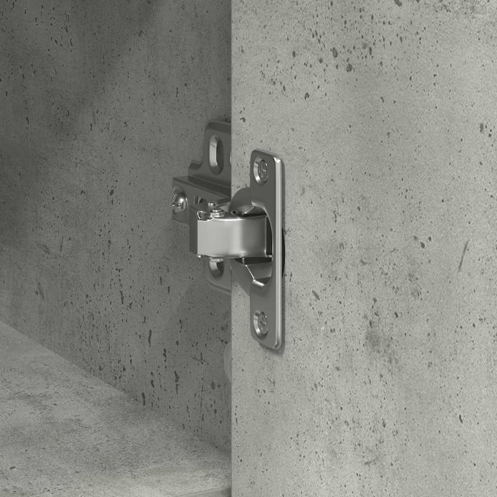 Aparador c/ gaveta derivados de madeira cinza cimento