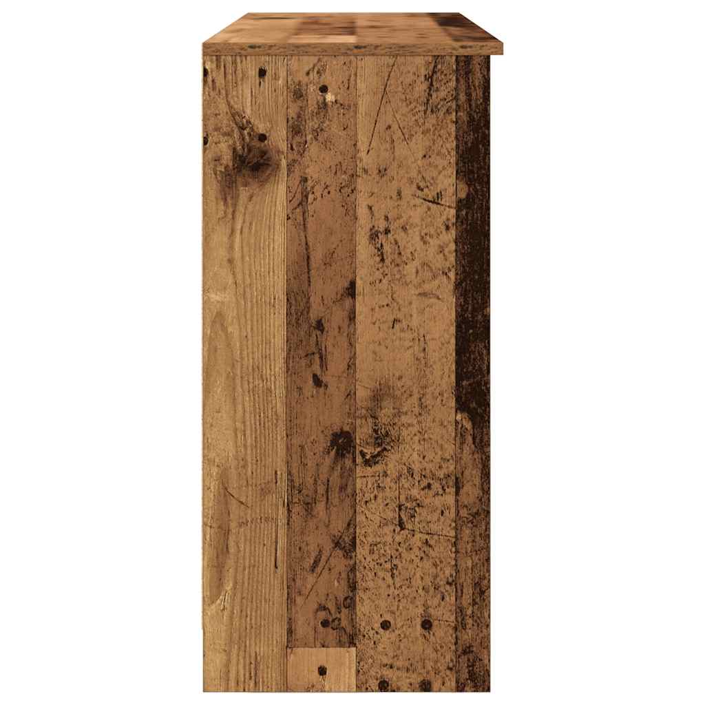 Aparador c/ gaveta 101x35x76 cm deriv. madeira madeira velha