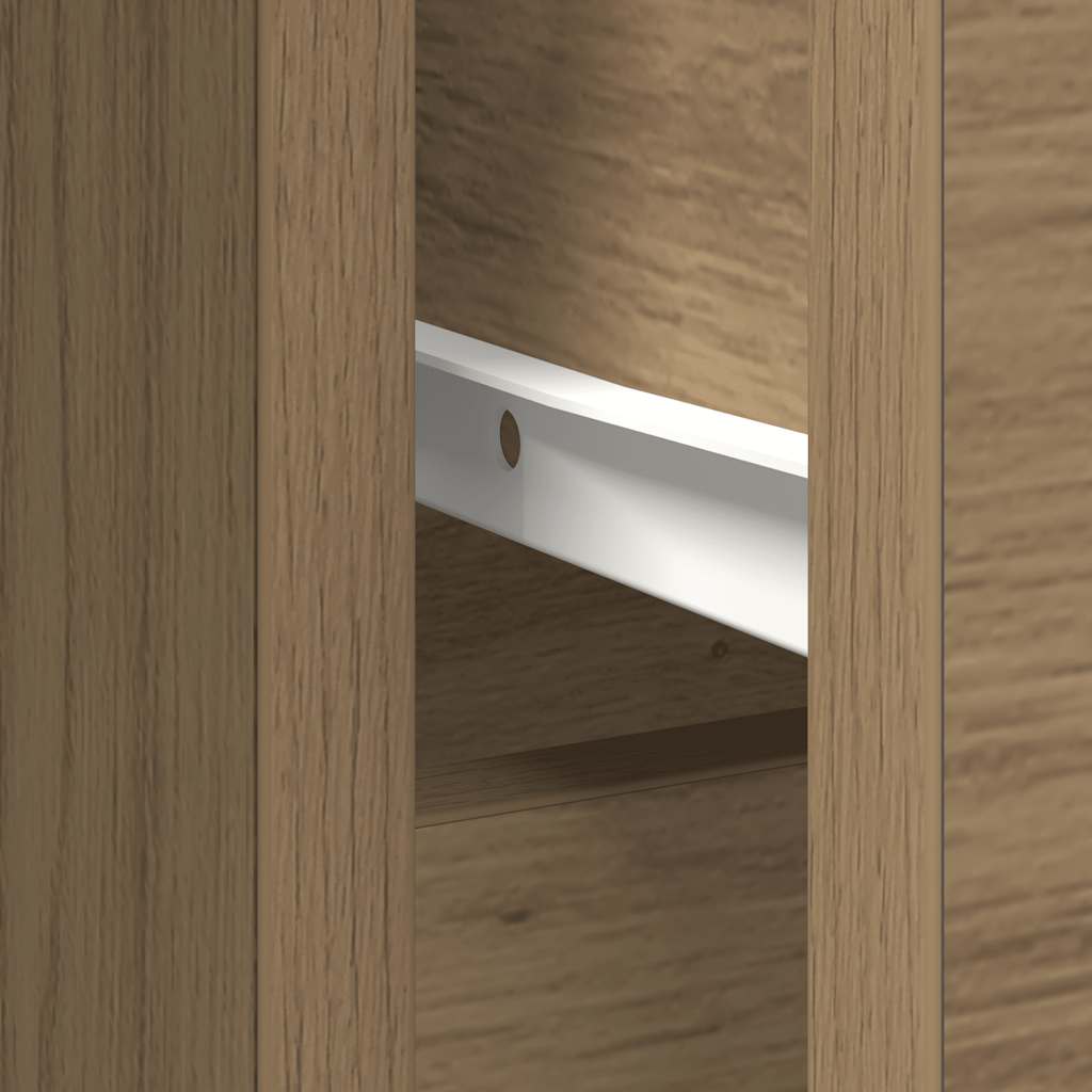 Aparador c/ gaveta derivados de madeira carvalho artisiano