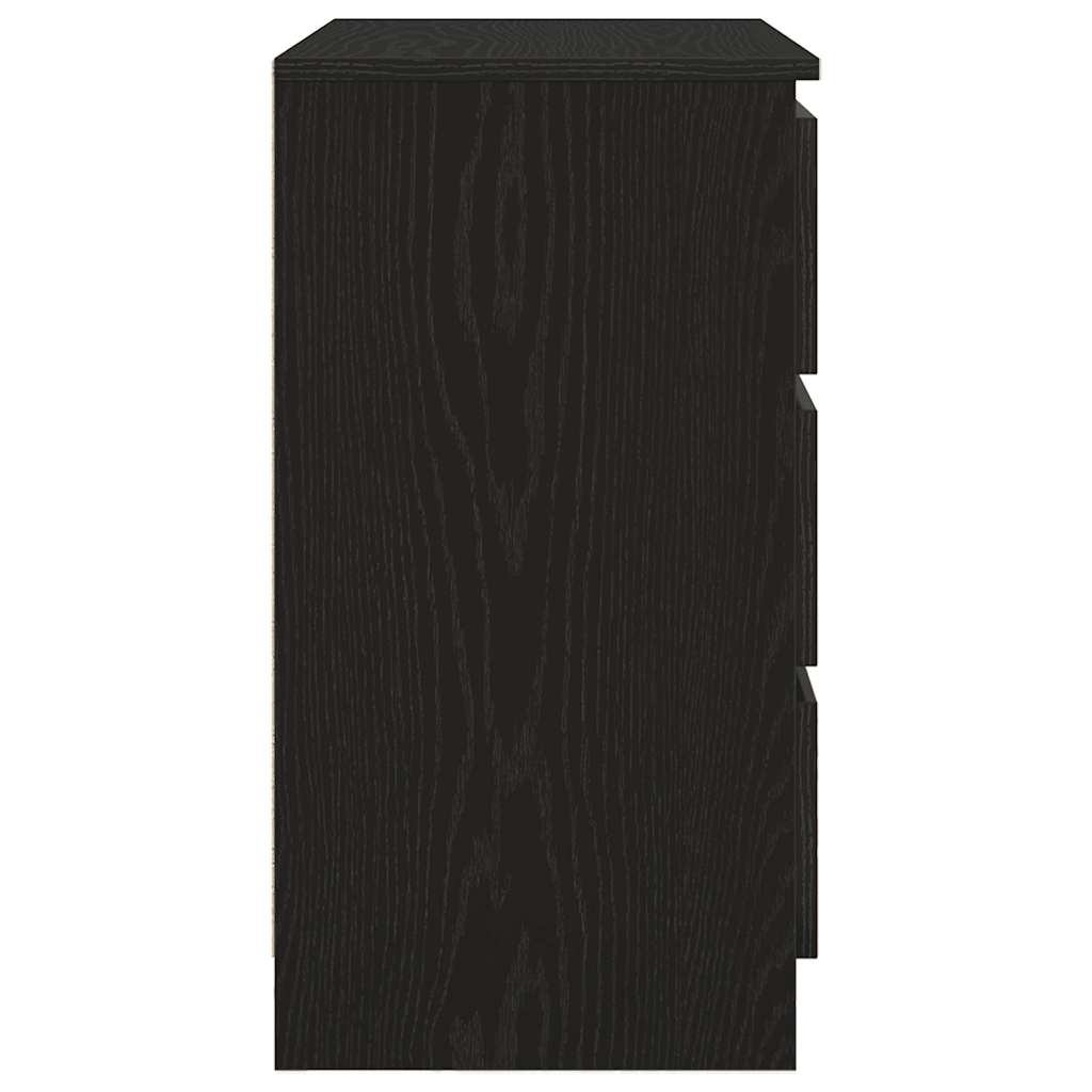 Aparador c/ gaveta derivados de madeira carvalho preto