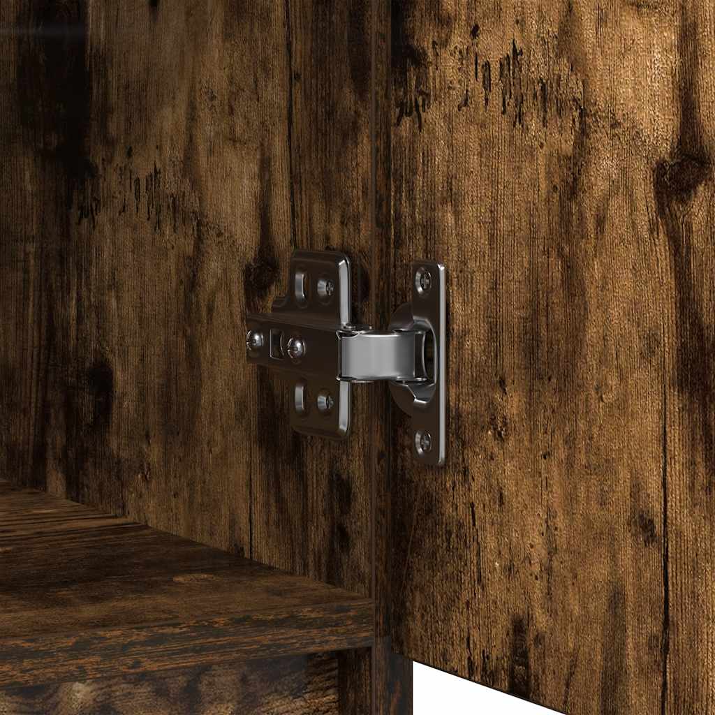 Aparador c/ gaveta derivados de madeira carvalho fumado