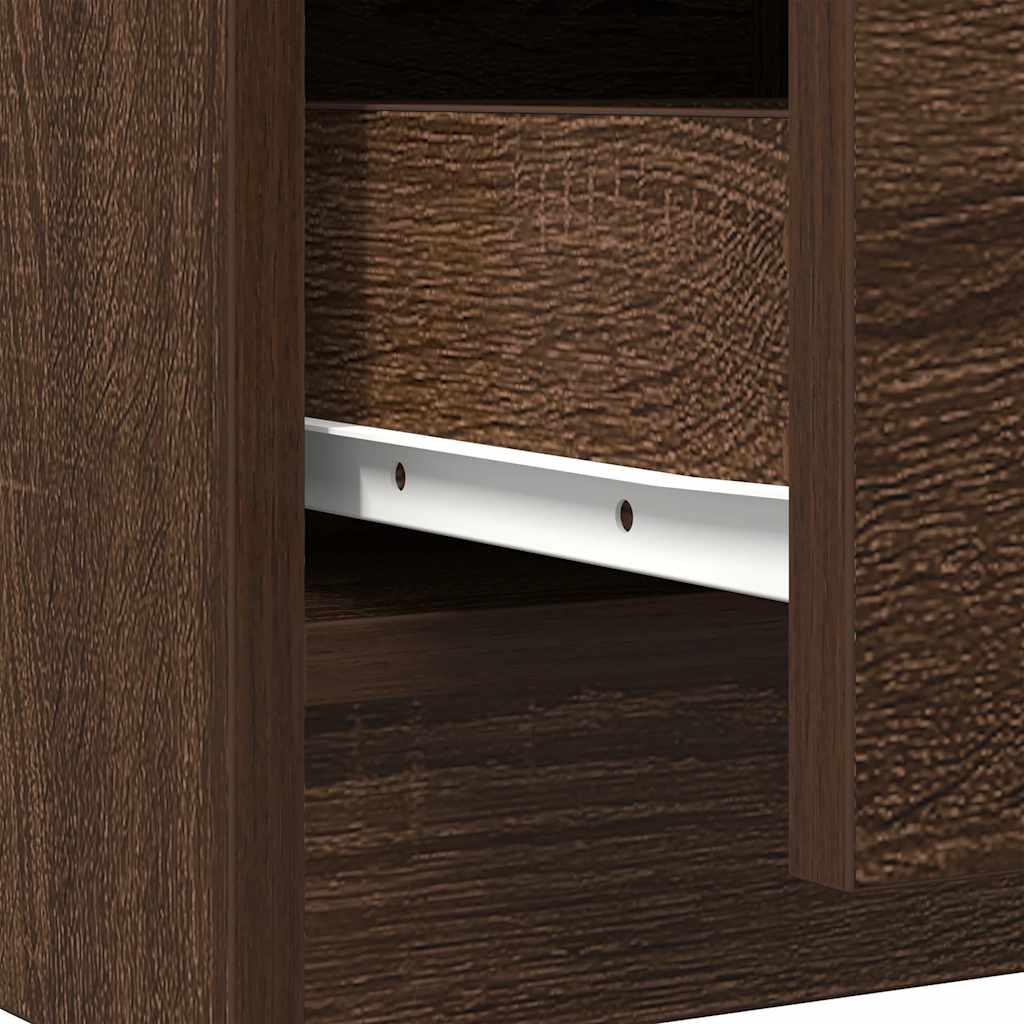 Aparador c/ gaveta derivados de madeira carvalho castanho