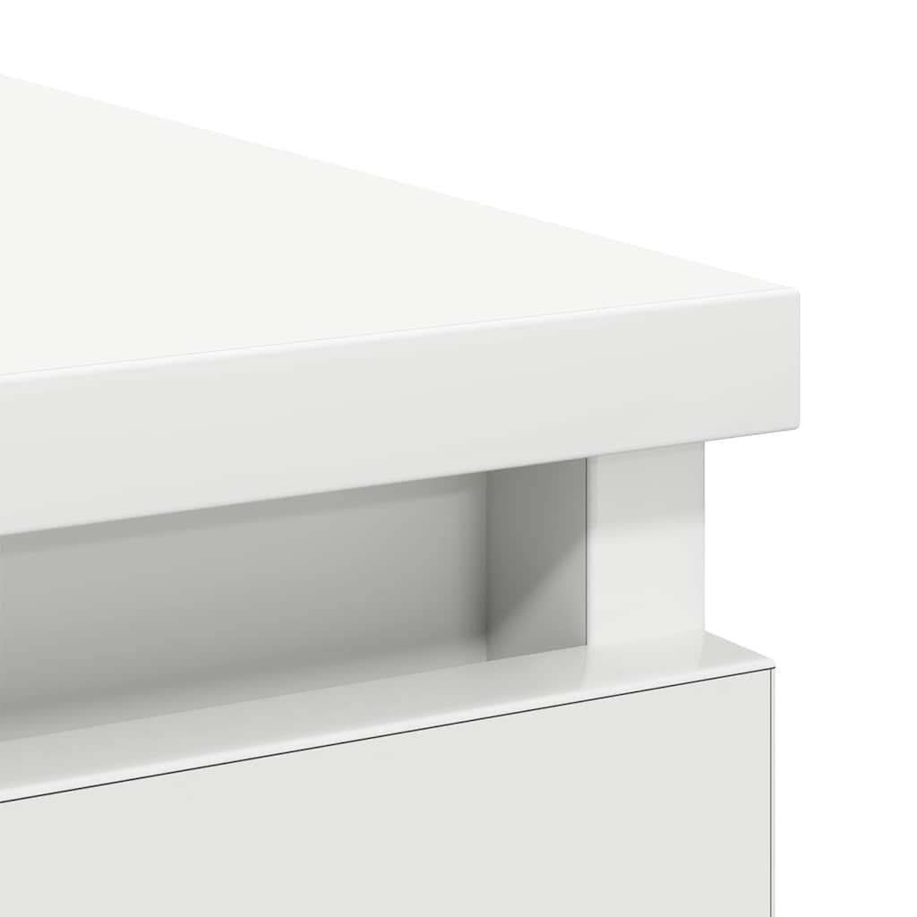 Aparador com gavetas 71x35x84 cm derivados de madeira branco