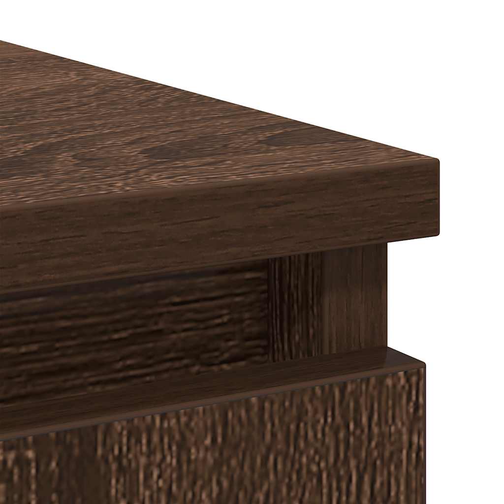 Aparador c/ gavetas 71x35x84cm deriv. madeira carvalho castanho