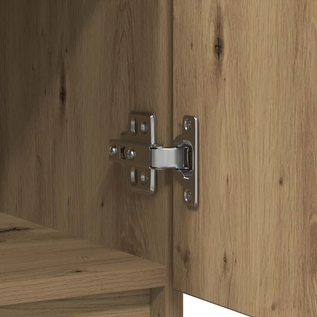 Aparador com gavetas derivados de madeira carvalho artisiano