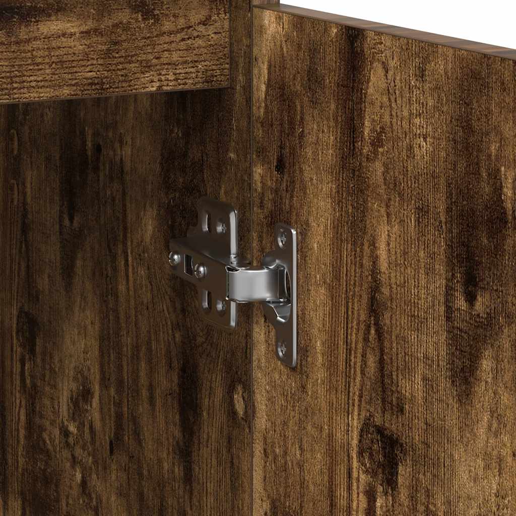 Aparador c/ gaveta derivados de madeira carvalho fumado