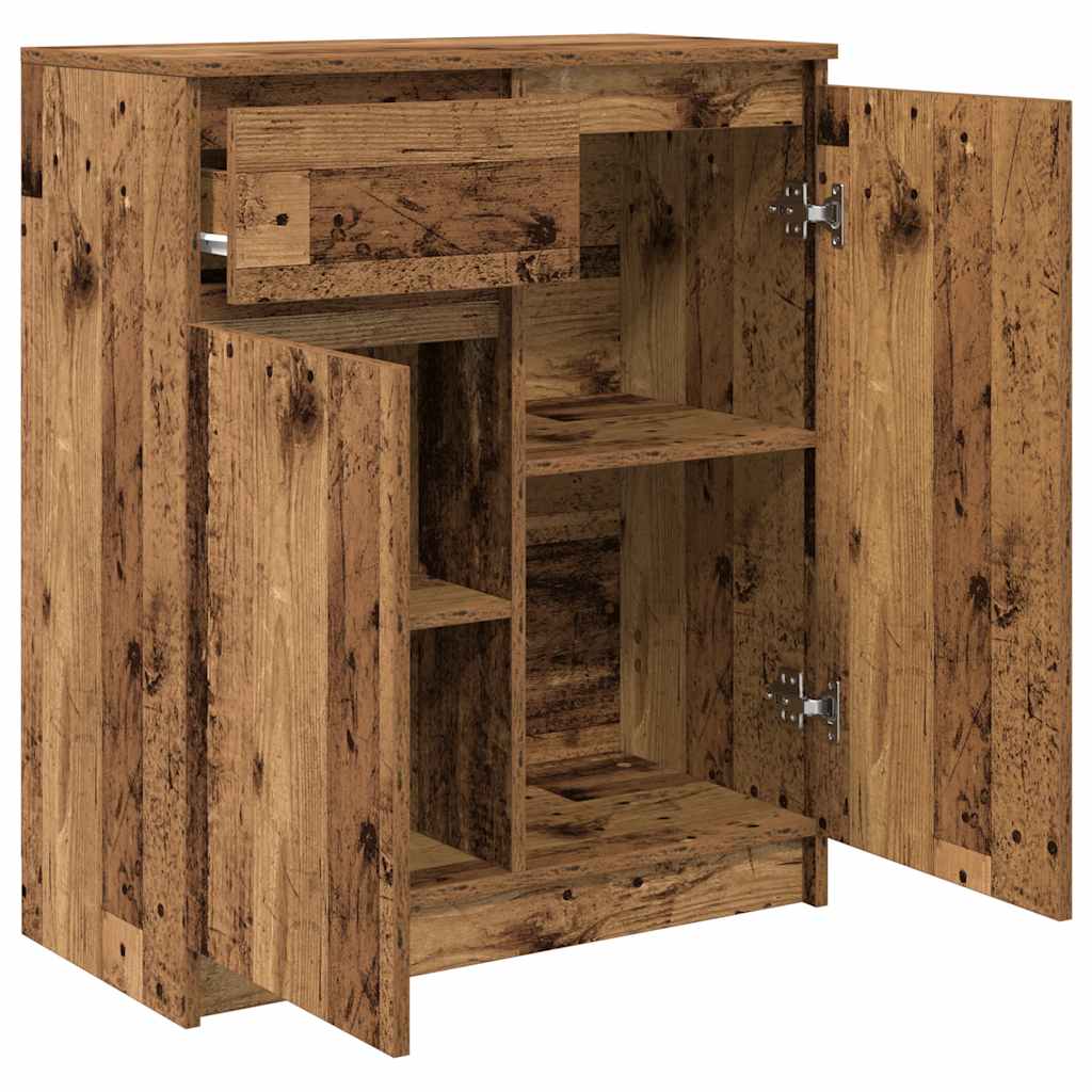 Aparador c/ gaveta 71x35x84 cm deriv. madeira madeira velha