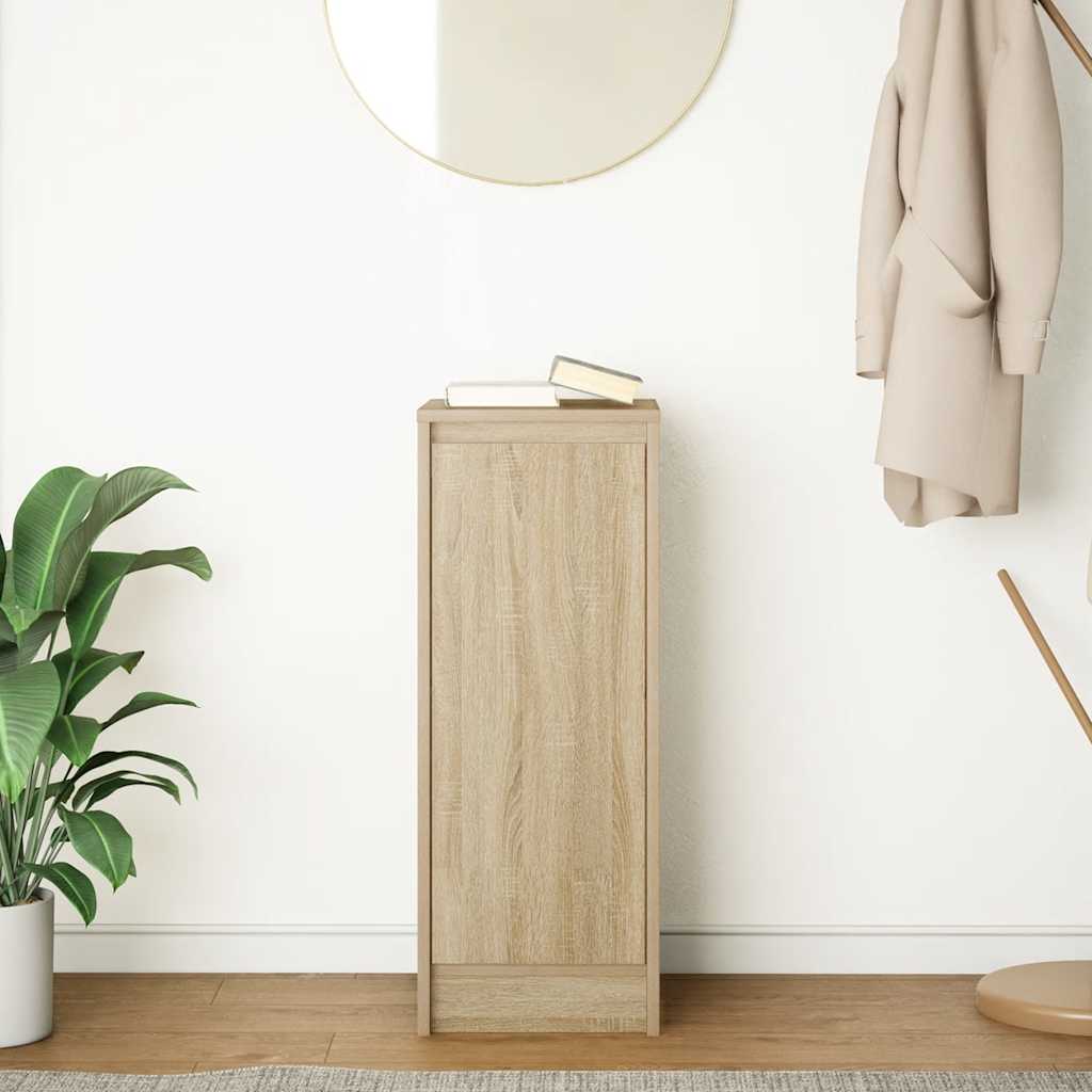 Aparador 29,5x34x76 cm derivados de madeira carvalho sonoma