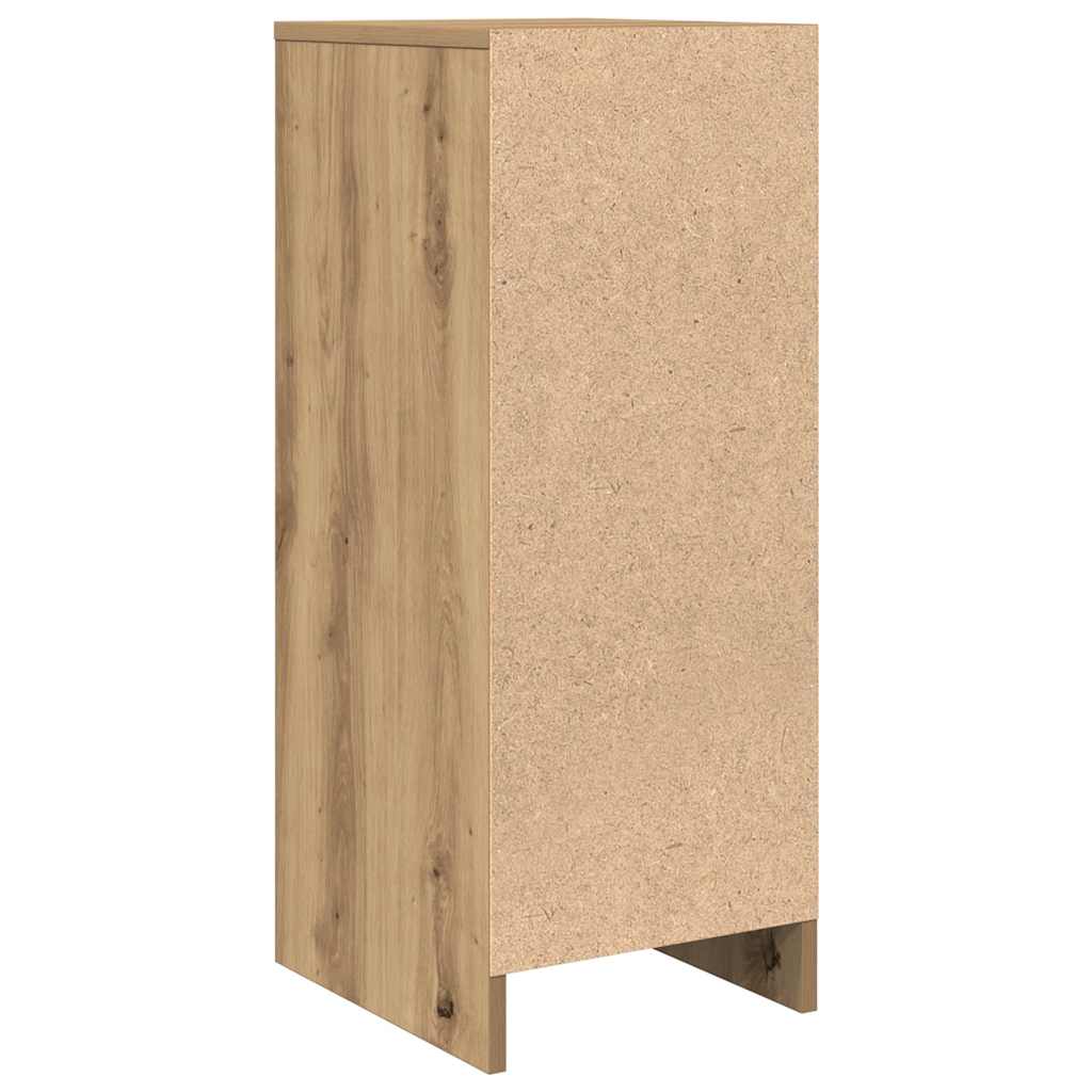 Aparador 29,5x34x76 cm derivados de madeira carvalho artisiano