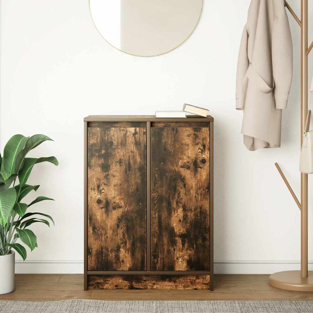 Aparador 57x34x76 cm derivados de madeira carvalho fumado