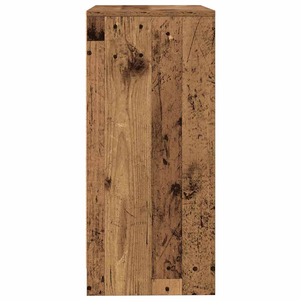 Aparador 57x34x76 cm derivados de madeira madeira velha