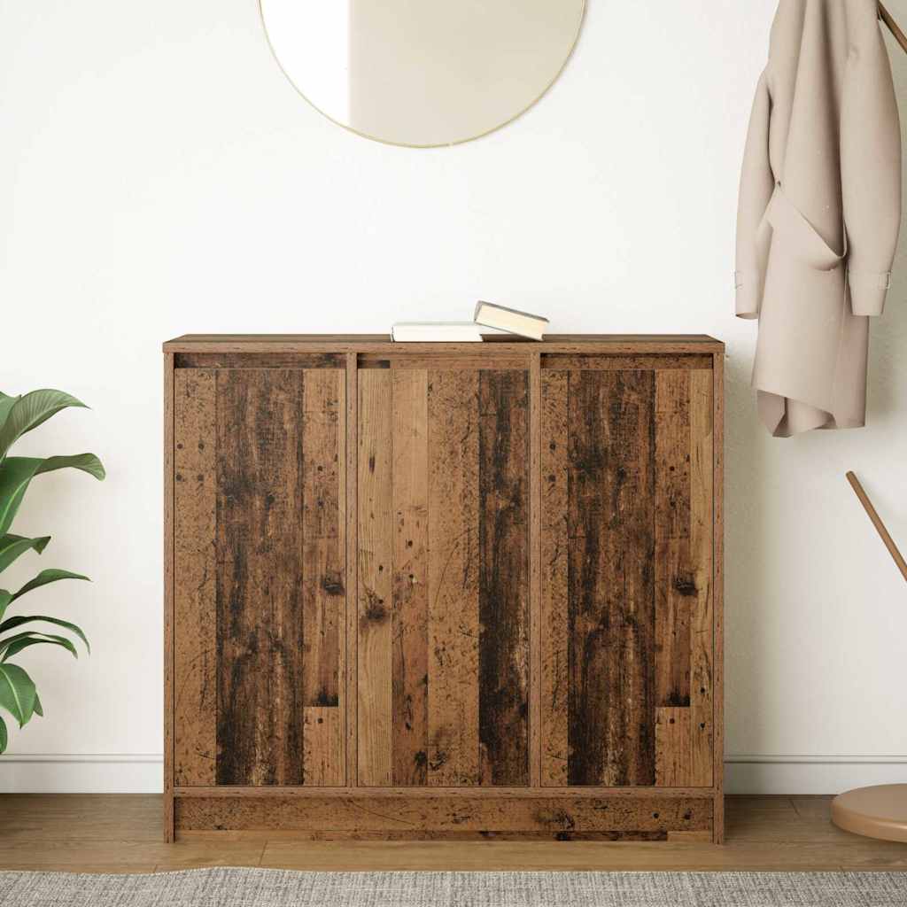 Aparador 85x34x76 cm derivados de madeira madeira velha