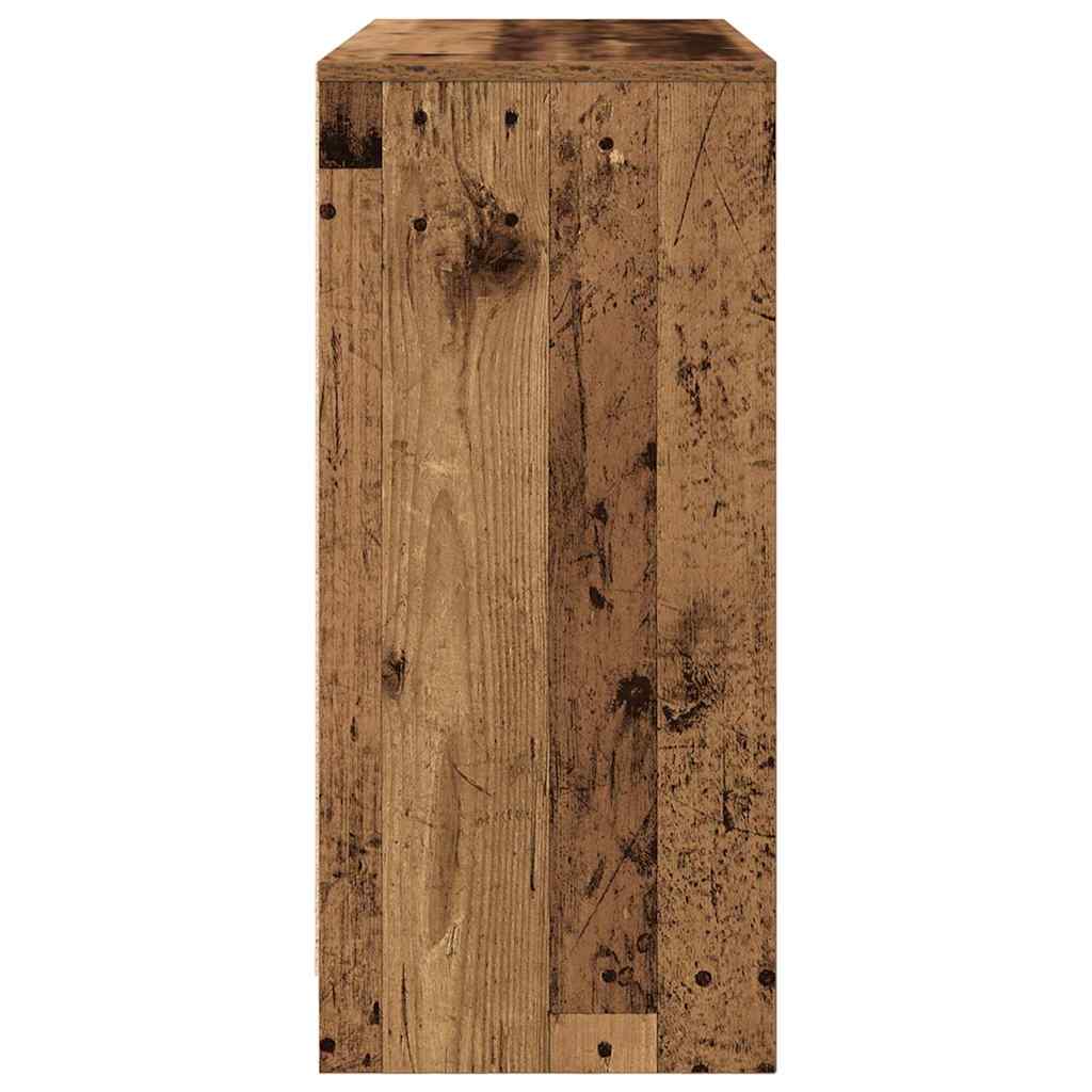 Aparador 85x34x76 cm derivados de madeira madeira velha