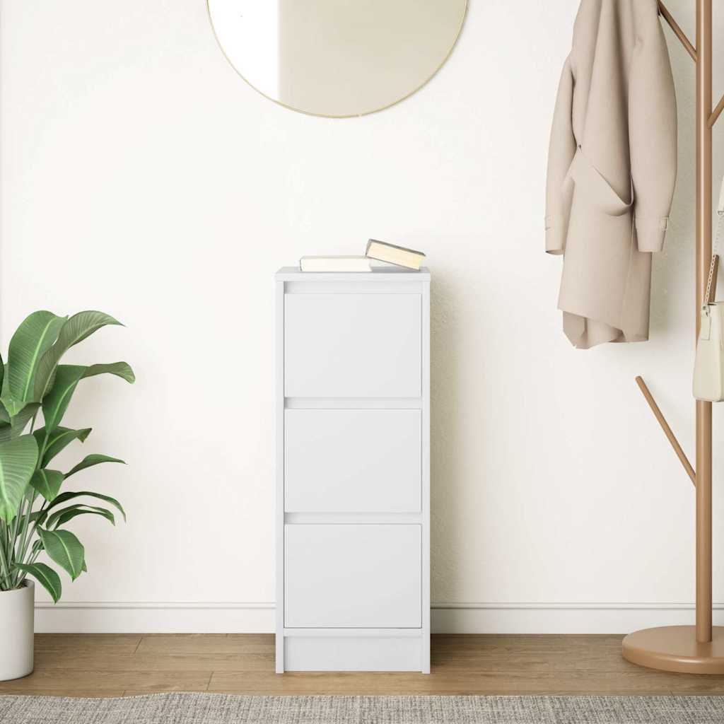 Aparador 29,5x34x76 cm derivados de madeira branco