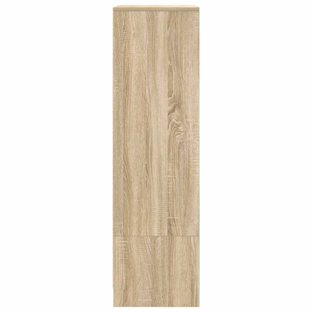 Armário com gaveta 55,5x34x119,5 cm carvalho sonoma