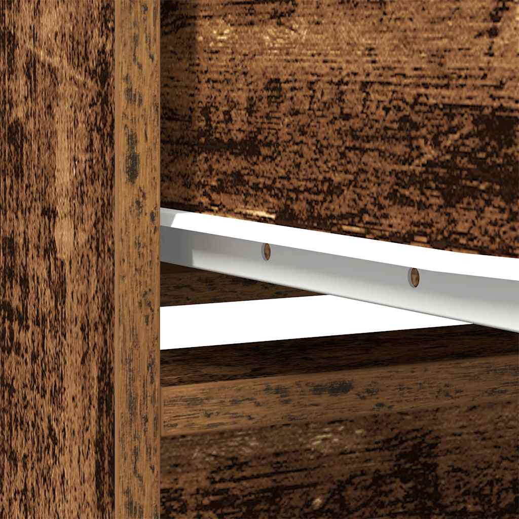 Armário com gaveta 55,5x34x119,5 cm madeira velha