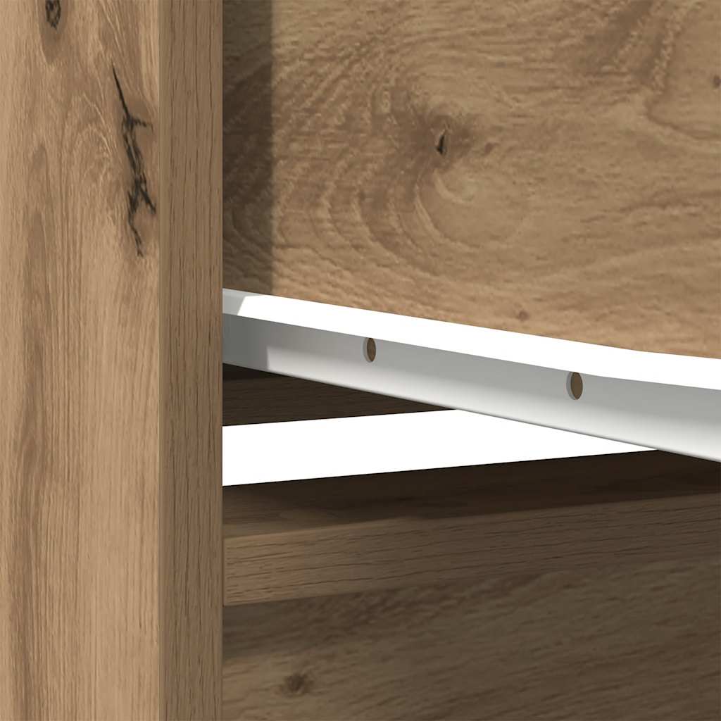 Armário com gaveta 55,5x34x119,5 cm carvalho artisiano