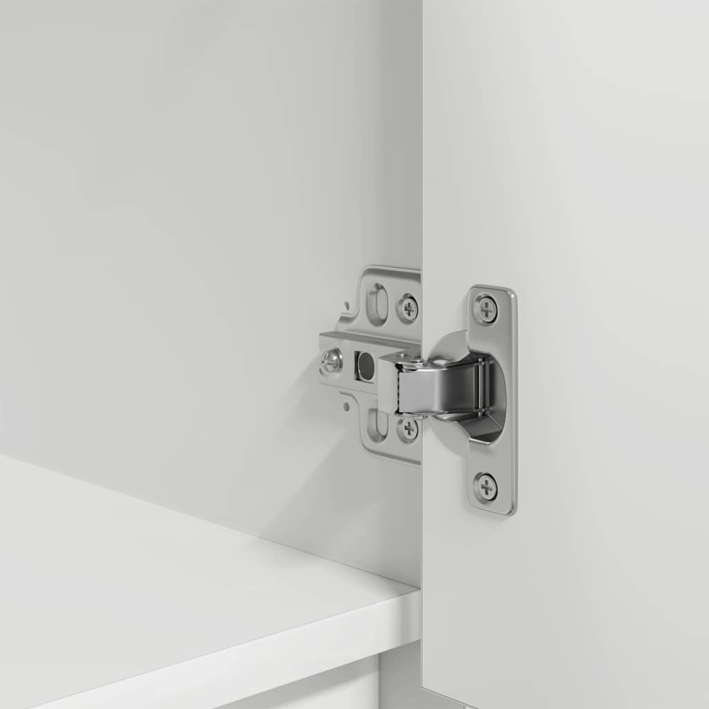 Aparador alto 29,5x34x119,5cm derivados de madeira branco