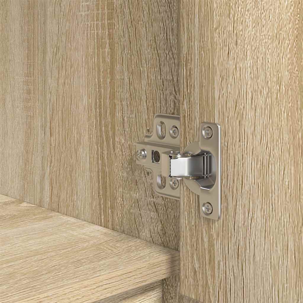 Aparador alto 29,5x34x119,5cm deriv. madeira carvalho sonoma