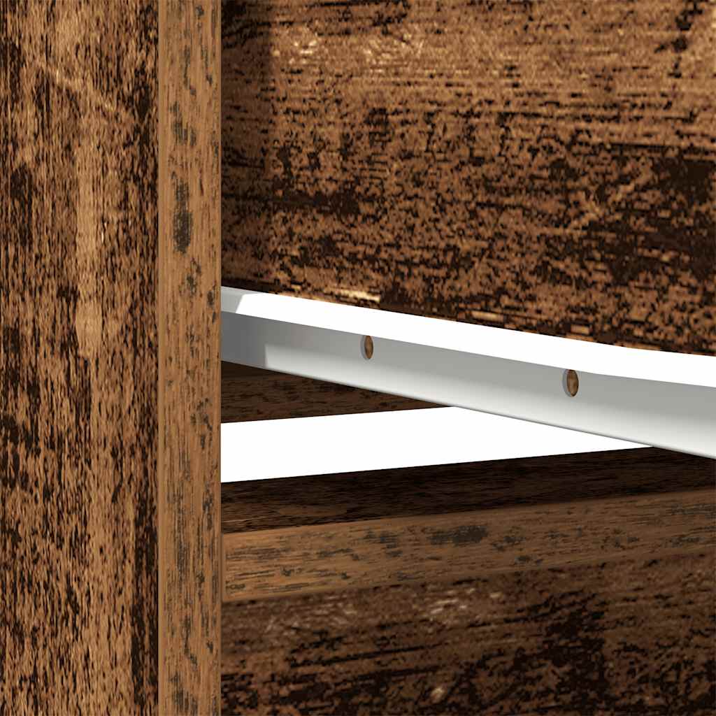 Armário alto 29,5x34x119,5 cm deriv. madeira madeira velha