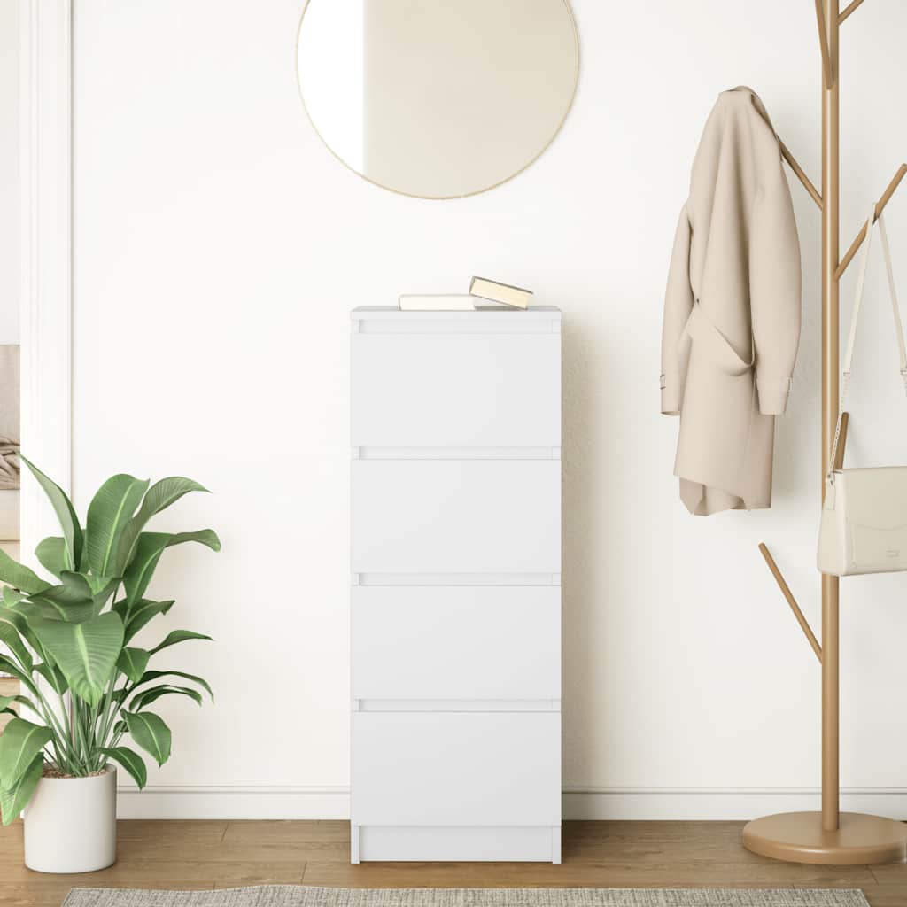 Aparador 37,5x35x99 cm derivados de madeira branco