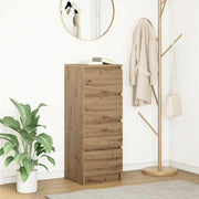 Aparador 37,5x35x99 cm derivados de madeira carvalho artisiano