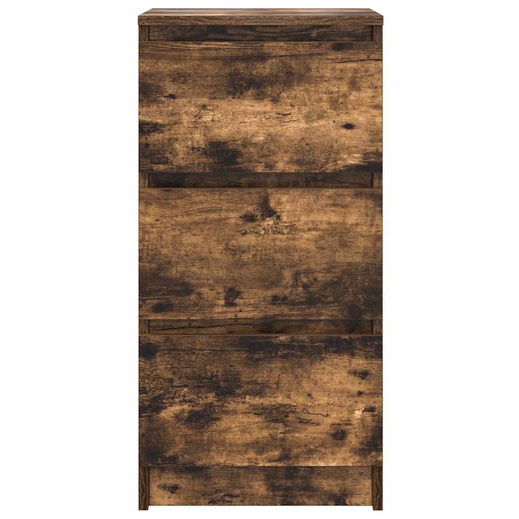 Aparador 37,5x35x76 cm derivados de madeira carvalho fumado