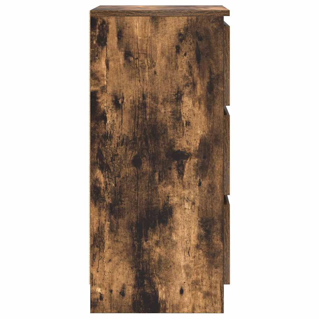 Aparador 37,5x35x76 cm derivados de madeira carvalho fumado