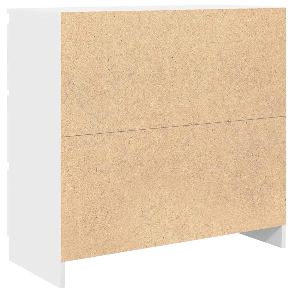 Aparador 80x35x76 cm derivados de madeira branco