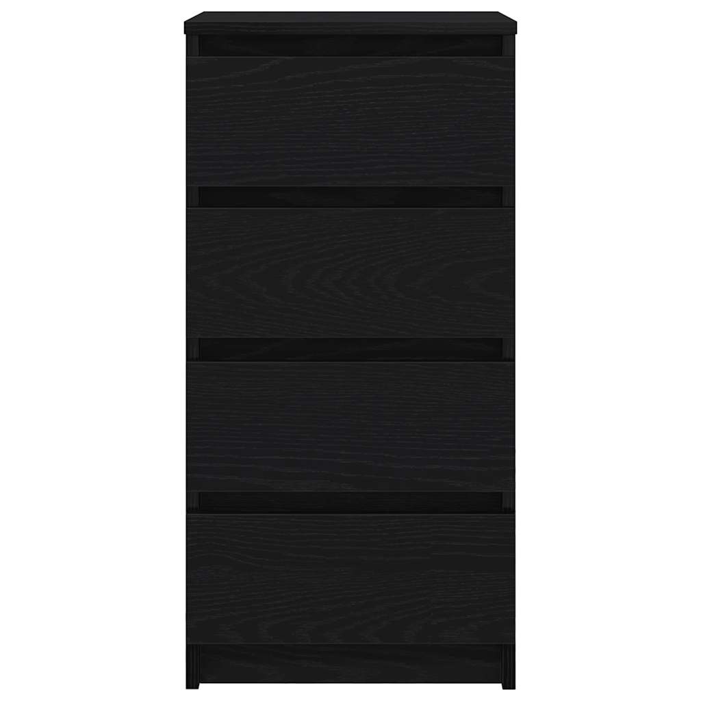 Aparador 37,5x35x76 cm derivados de madeira carvalho preto