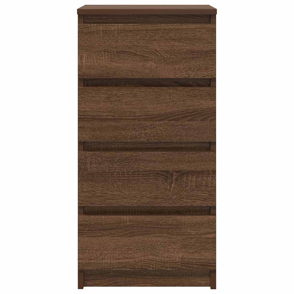 Aparador 37,5x35x76 cm derivados de madeira carvalho castanho