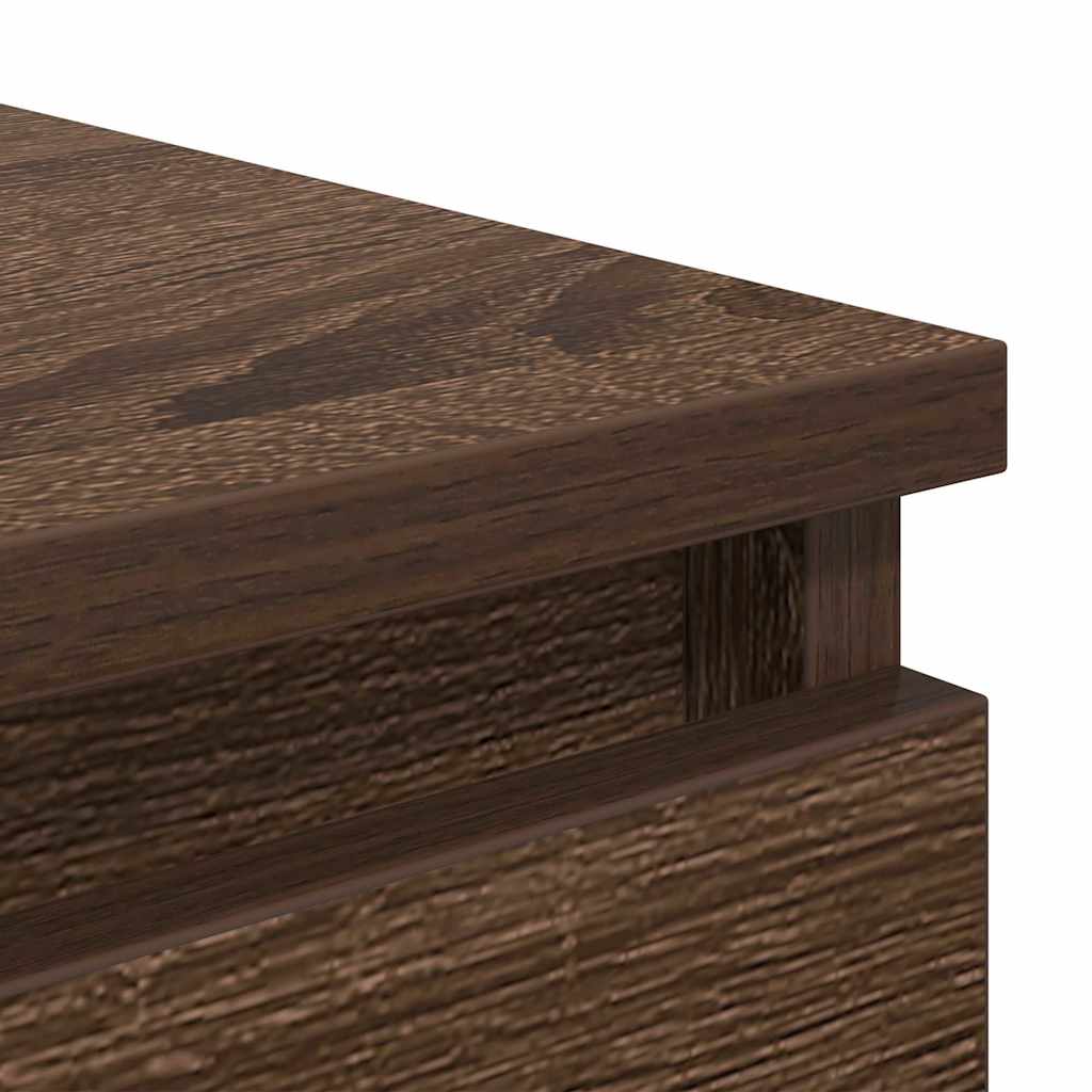 Aparador 37,5x35x76 cm derivados de madeira carvalho castanho