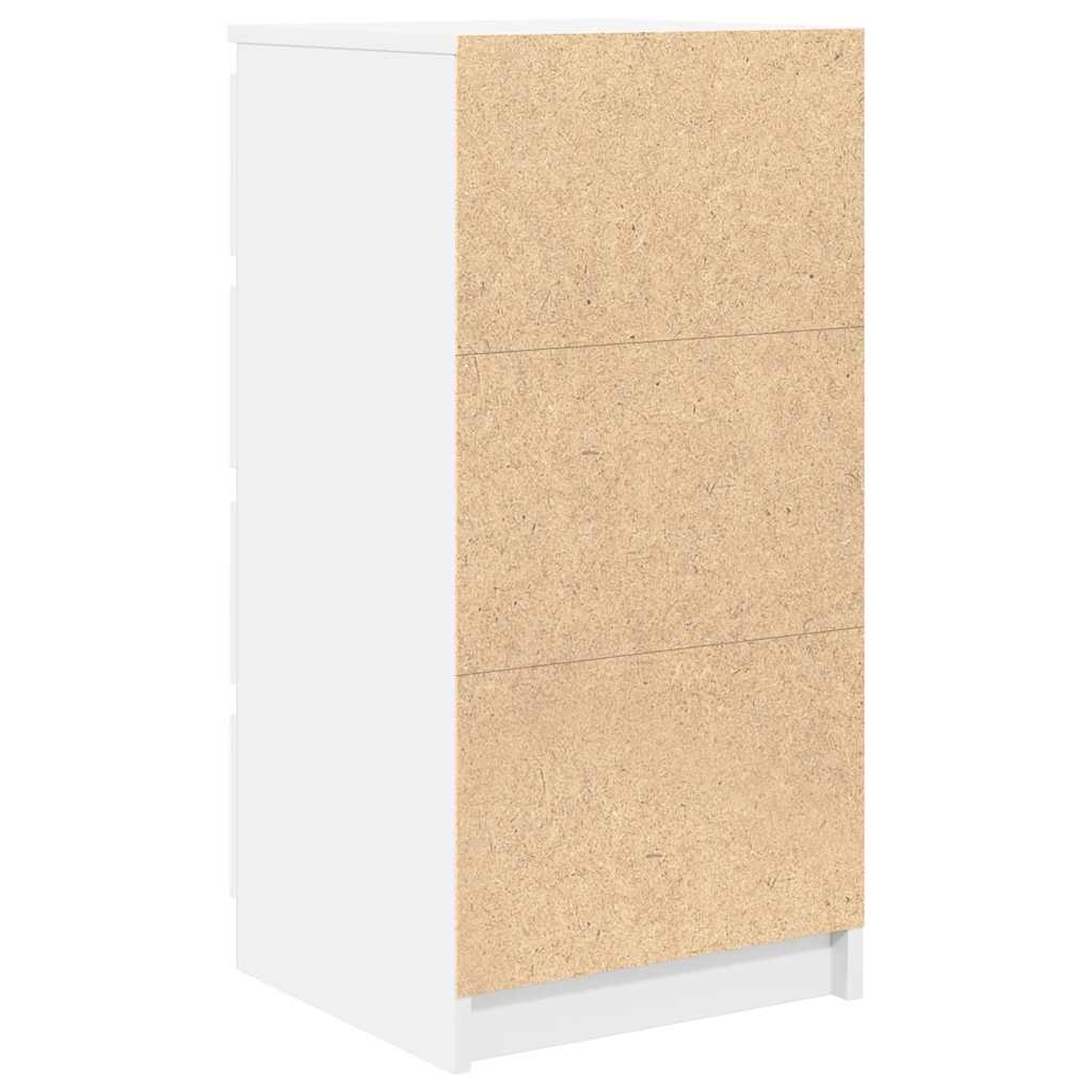 Aparador com gavetas 37,5x35x99 cm derivados de madeira branco