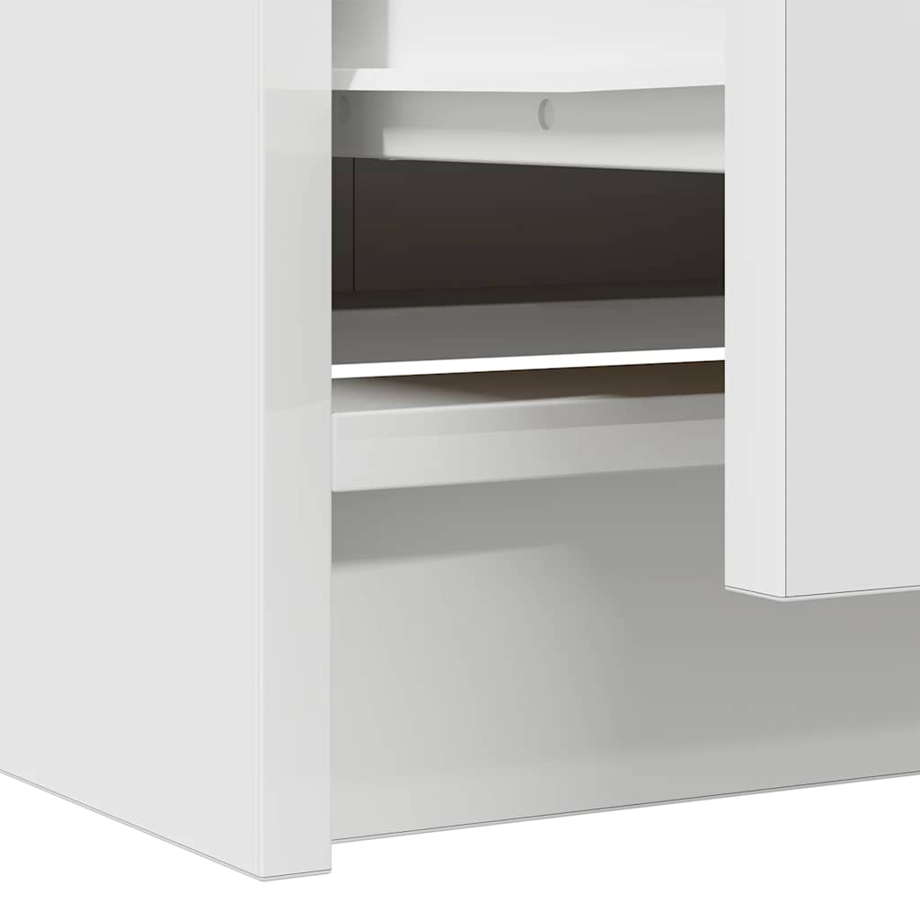 Móvel de TV 40x35x54 cm derivados de madeira branco
