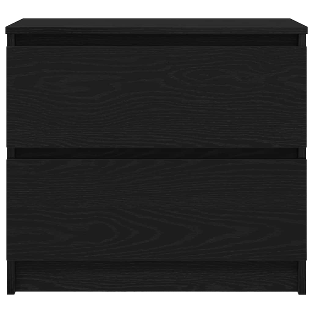 Móvel de TV 60x35x54 cm derivados de madeira preto