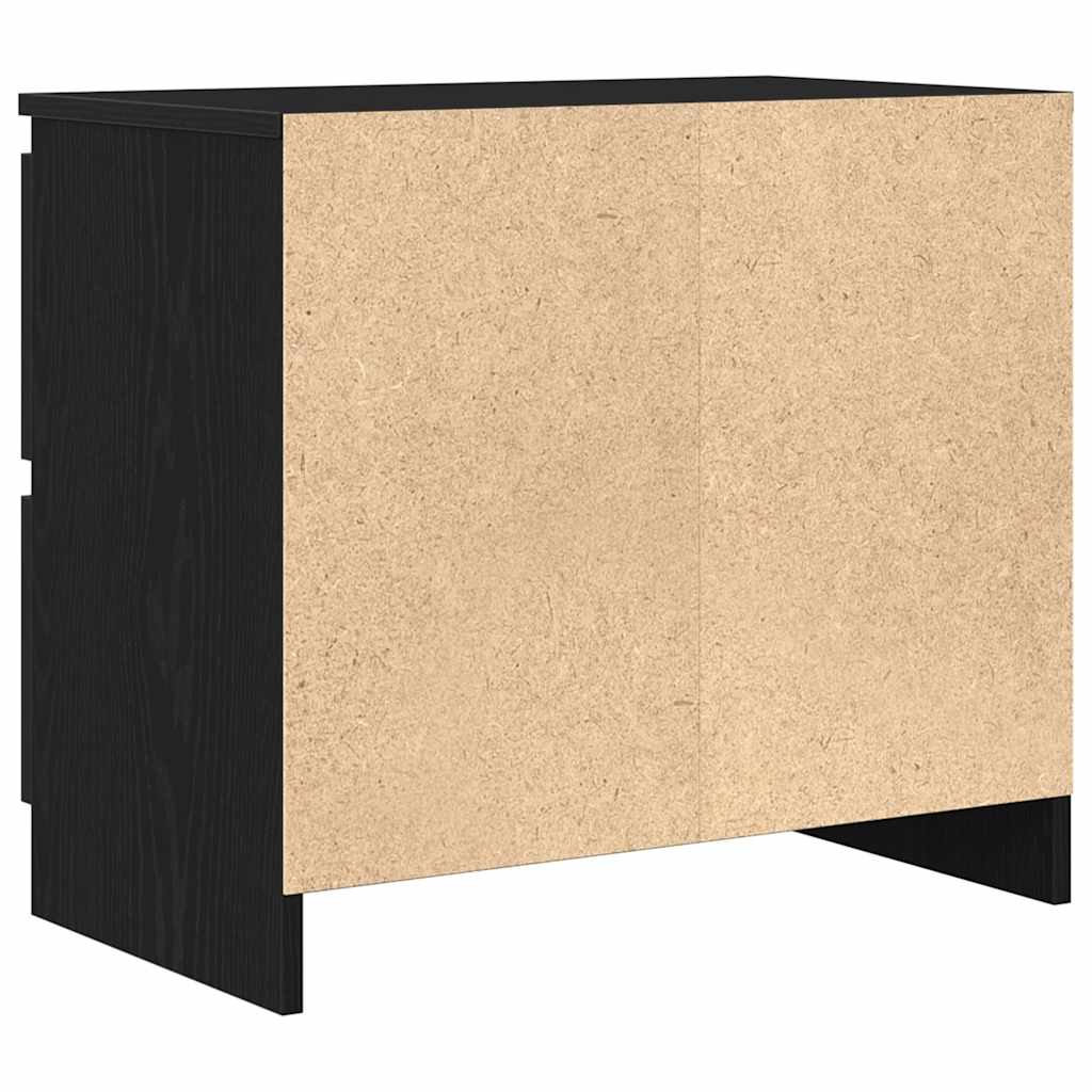 Móvel de TV 60x35x54 cm derivados de madeira preto