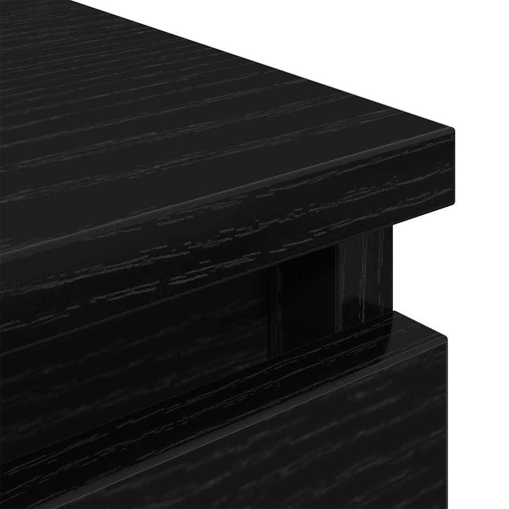 Móvel de TV 60x35x54 cm derivados de madeira preto