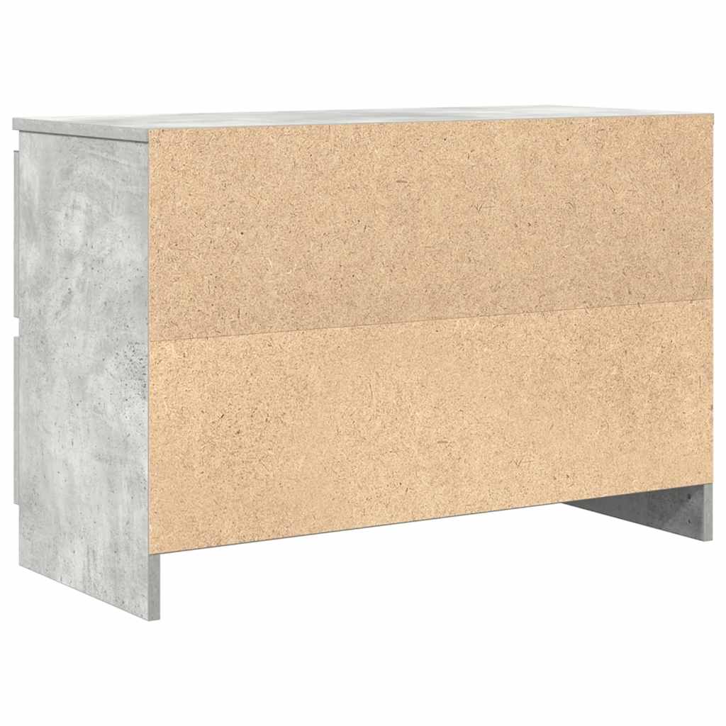 Móvel de TV 80x35x54 cm derivados de madeira cinzento cimento