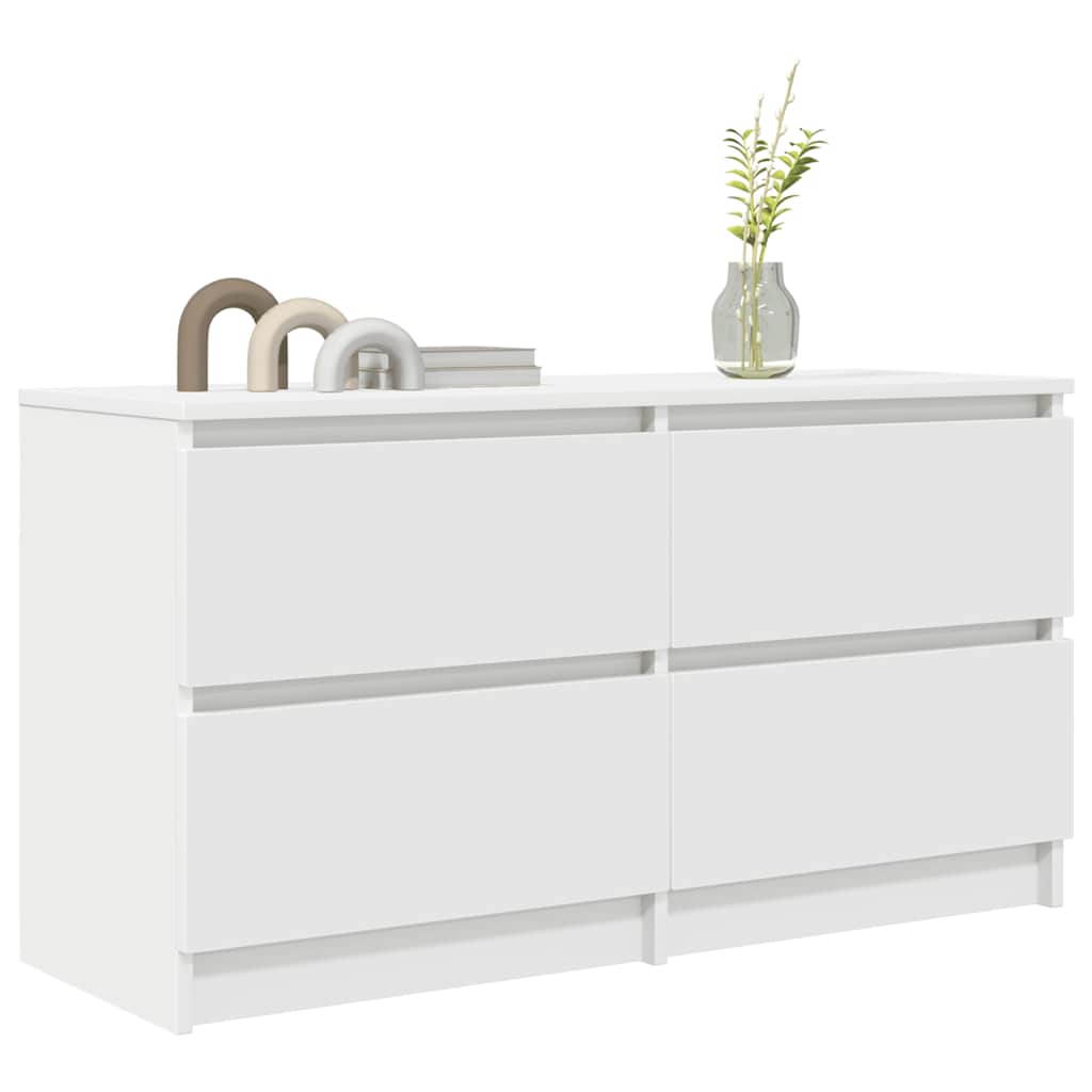 Móvel de TV 100x35x54 cm derivados de madeira branco