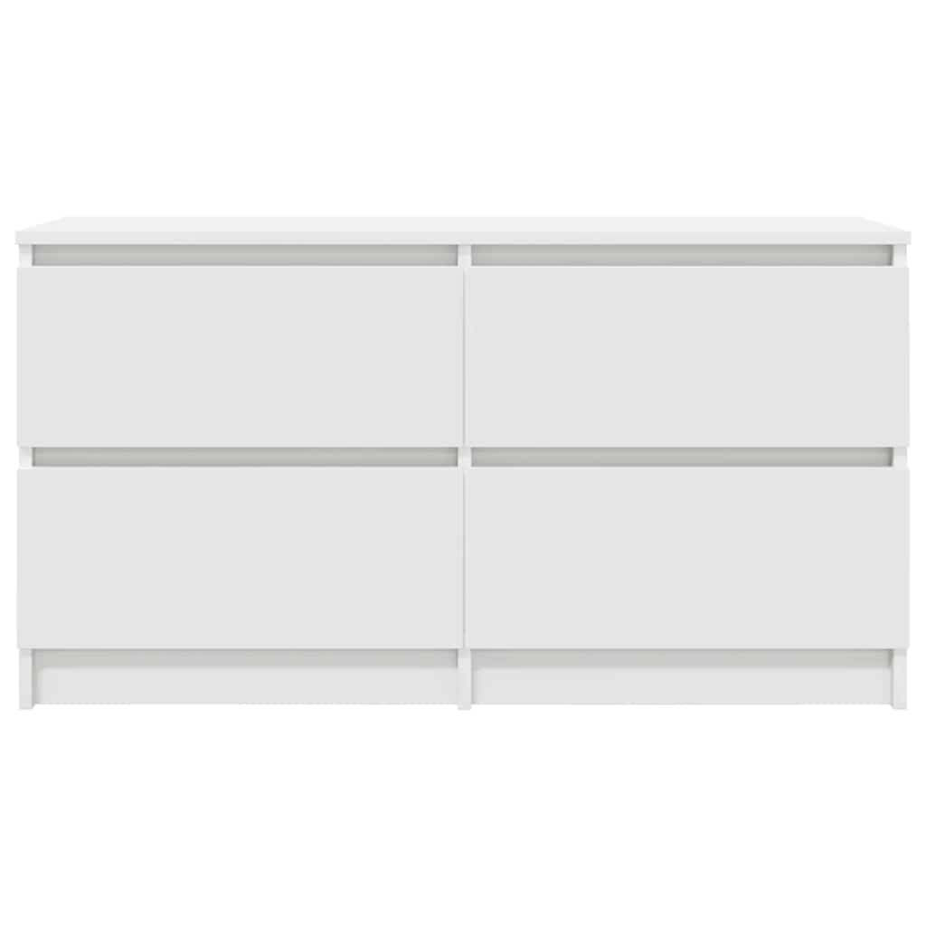 Móvel de TV 100x35x54 cm derivados de madeira branco