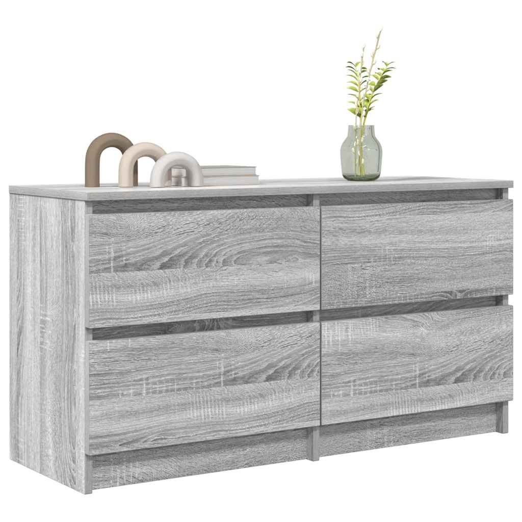 Móvel de TV 100x35x54 cm derivados de madeira cinzento sonoma
