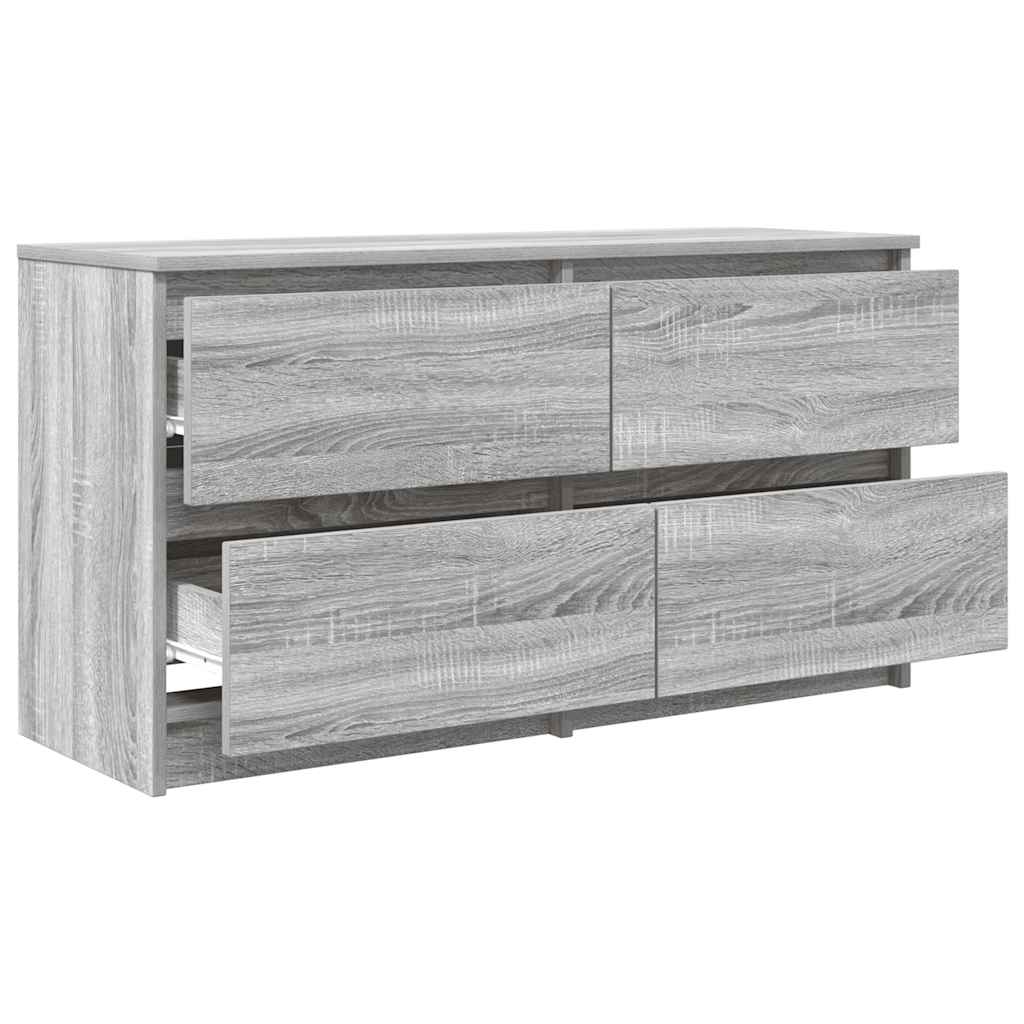 Móvel de TV 100x35x54 cm derivados de madeira cinzento sonoma