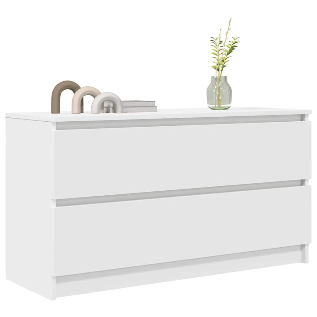 Móvel de TV 100x35x54 cm derivados de madeira branco