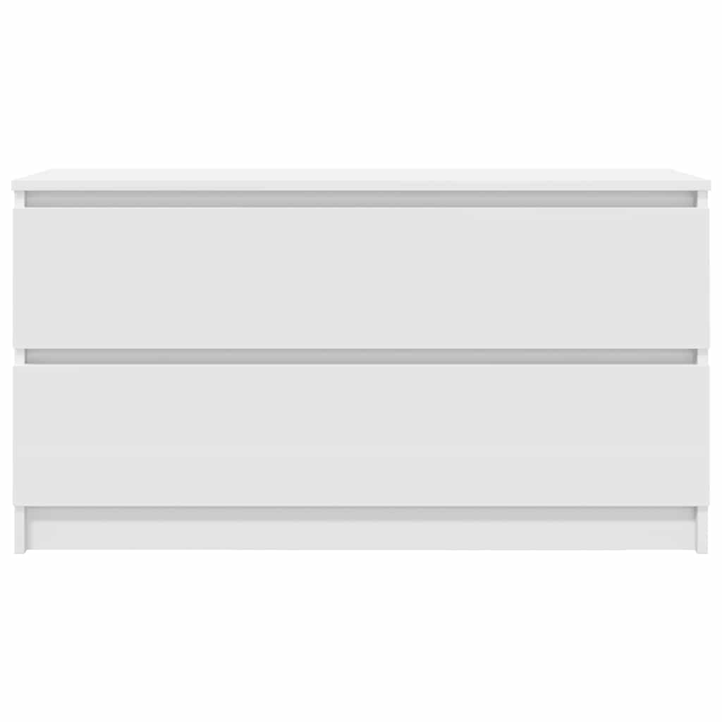 Móvel de TV 100x35x54 cm derivados de madeira branco