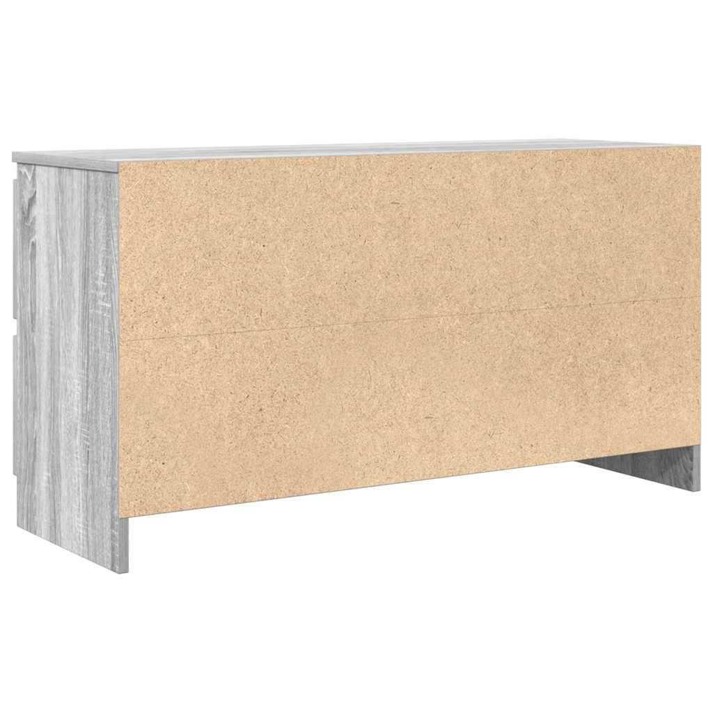 Móvel de TV 100x35x54 cm derivados de madeira cinzento sonoma