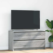 Móvel de TV 100x35x54 cm derivados de madeira cinzento sonoma
